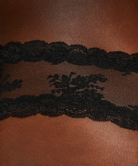 Brasiliansk truse V-shape Mesh, Svart