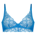 Uvattert bh med bøyle longline Anya, Blå
