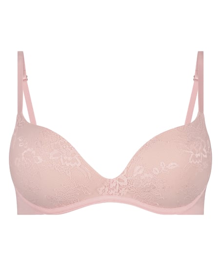 Polstret spileløs BH Lea Lace, Rosa