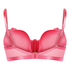 Vatterte push-up bøyle-bh Sable, Rosa