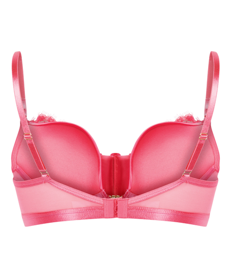 Vatterte push-up bøyle-bh Sable, Rosa