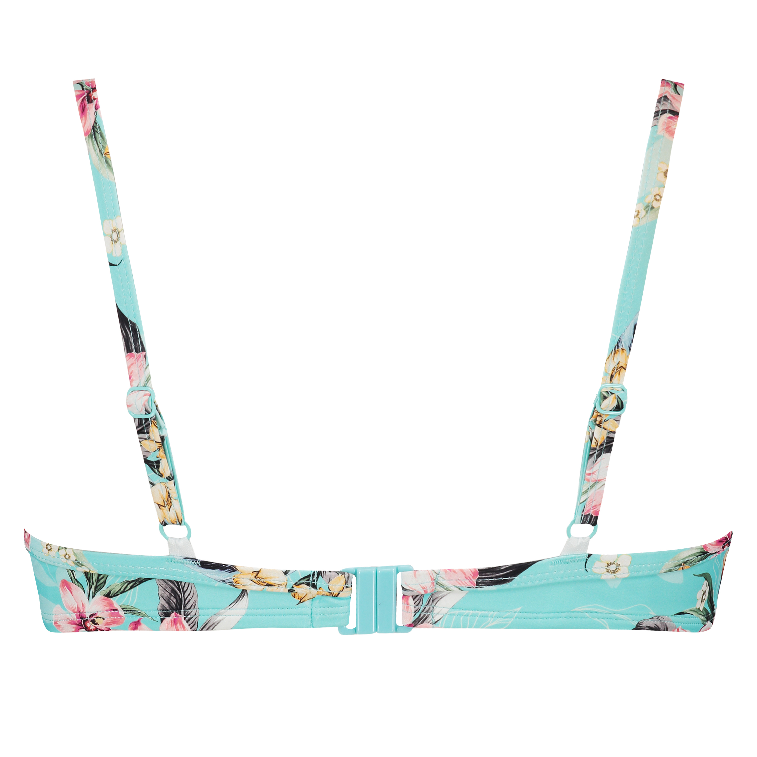 Bea polstret bikinitopp med spiler, Bl&aring;, main