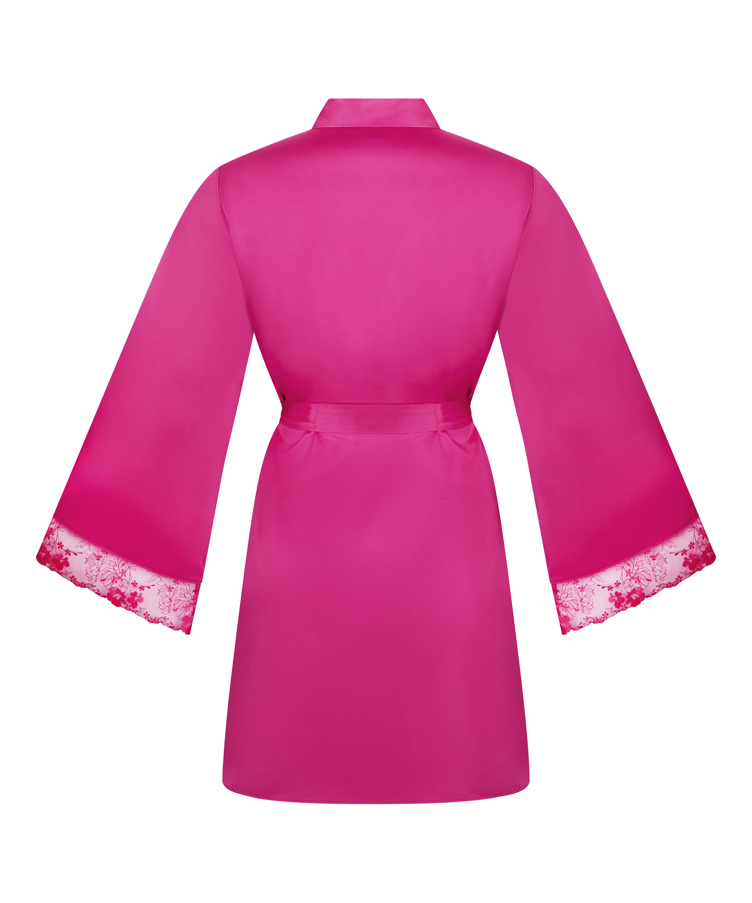 Peonie Kimono Satin, Rosa, main