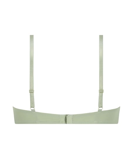 Vattert bh med b&oslash;yle Plunge, Gr&oslash;nn