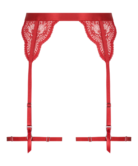 Isabelle strømpeholder, Rød