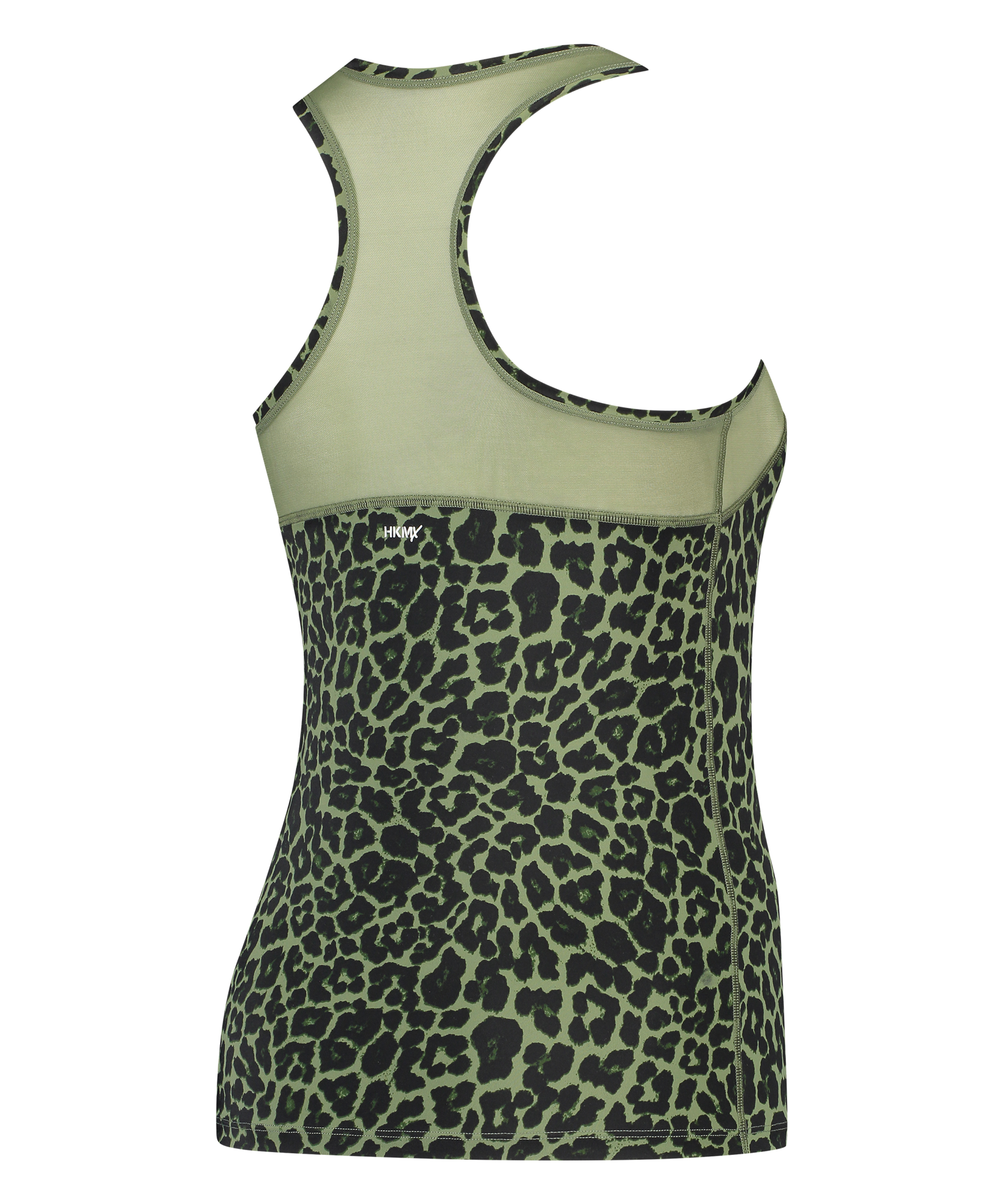 HKMX Sport slim fit tanktopp, Grønn, main