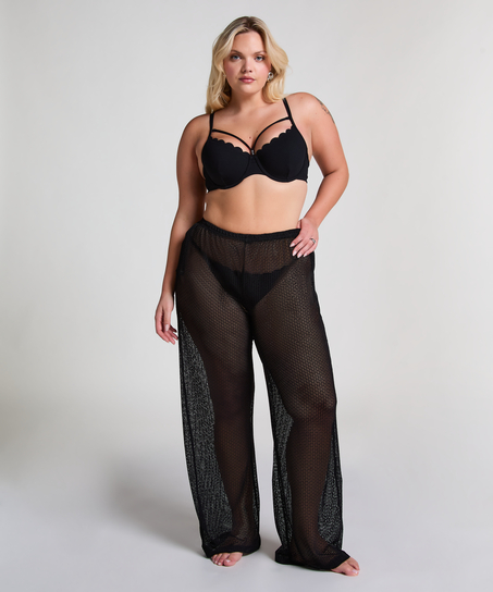 Bukser i strandstrikk, Svart