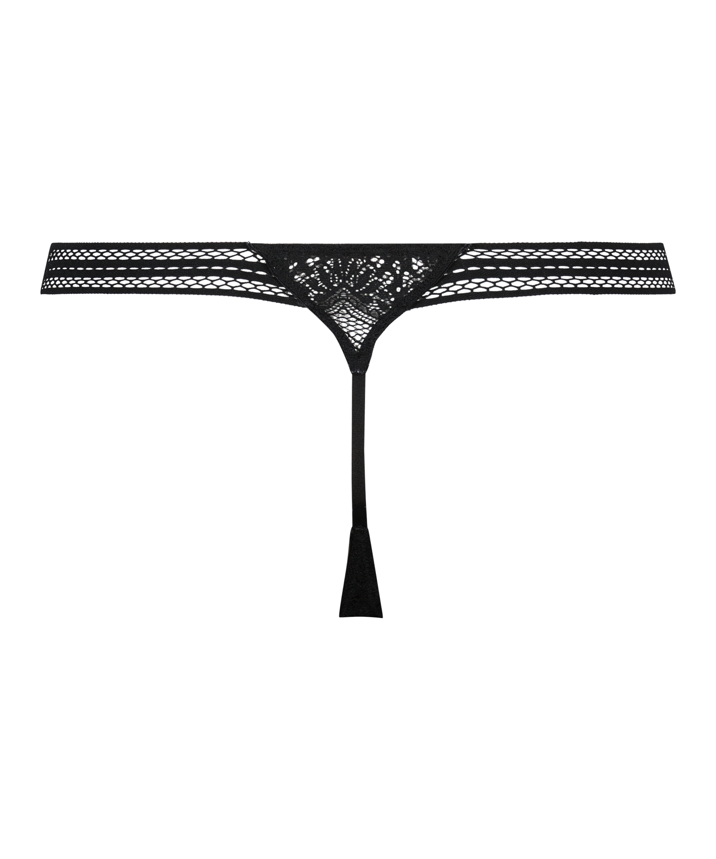 Cassie mini thong, Svart, main