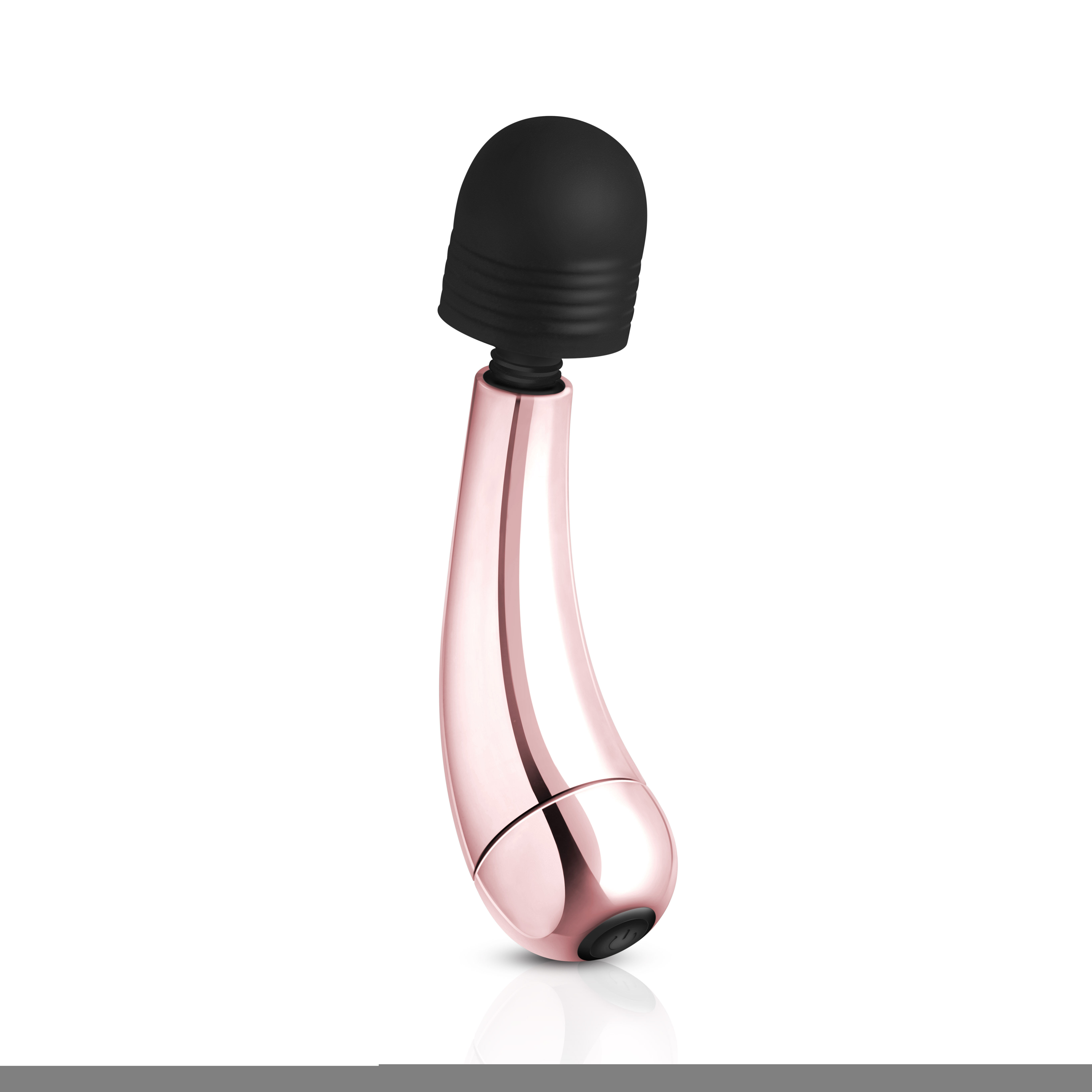 Rosy Gold Nouveau Mini Curve Massager, Rosa Rosy Gold Nouveau Mini Curve Massager, Rosa