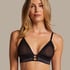 Bralette Mesh Essentials, Svart