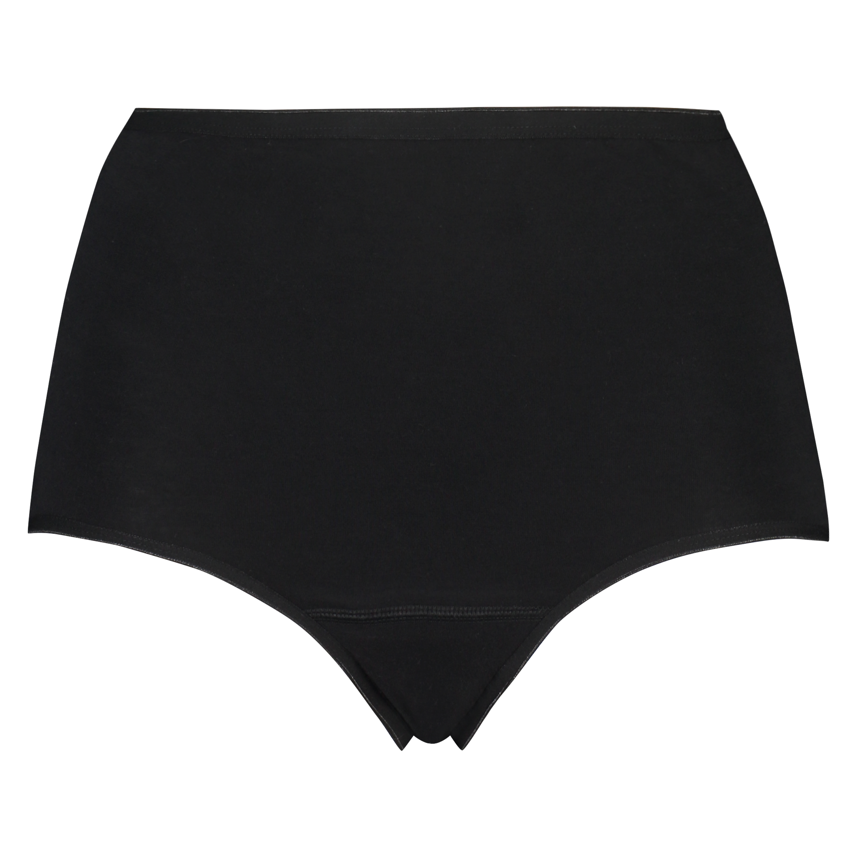 Maxi supersliptruse i bomull, Svart, main