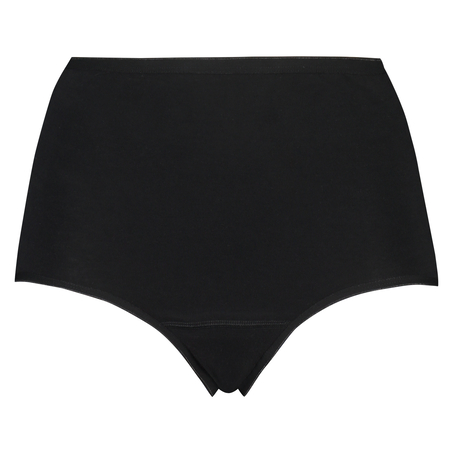 Maxi supersliptruse i bomull, Svart