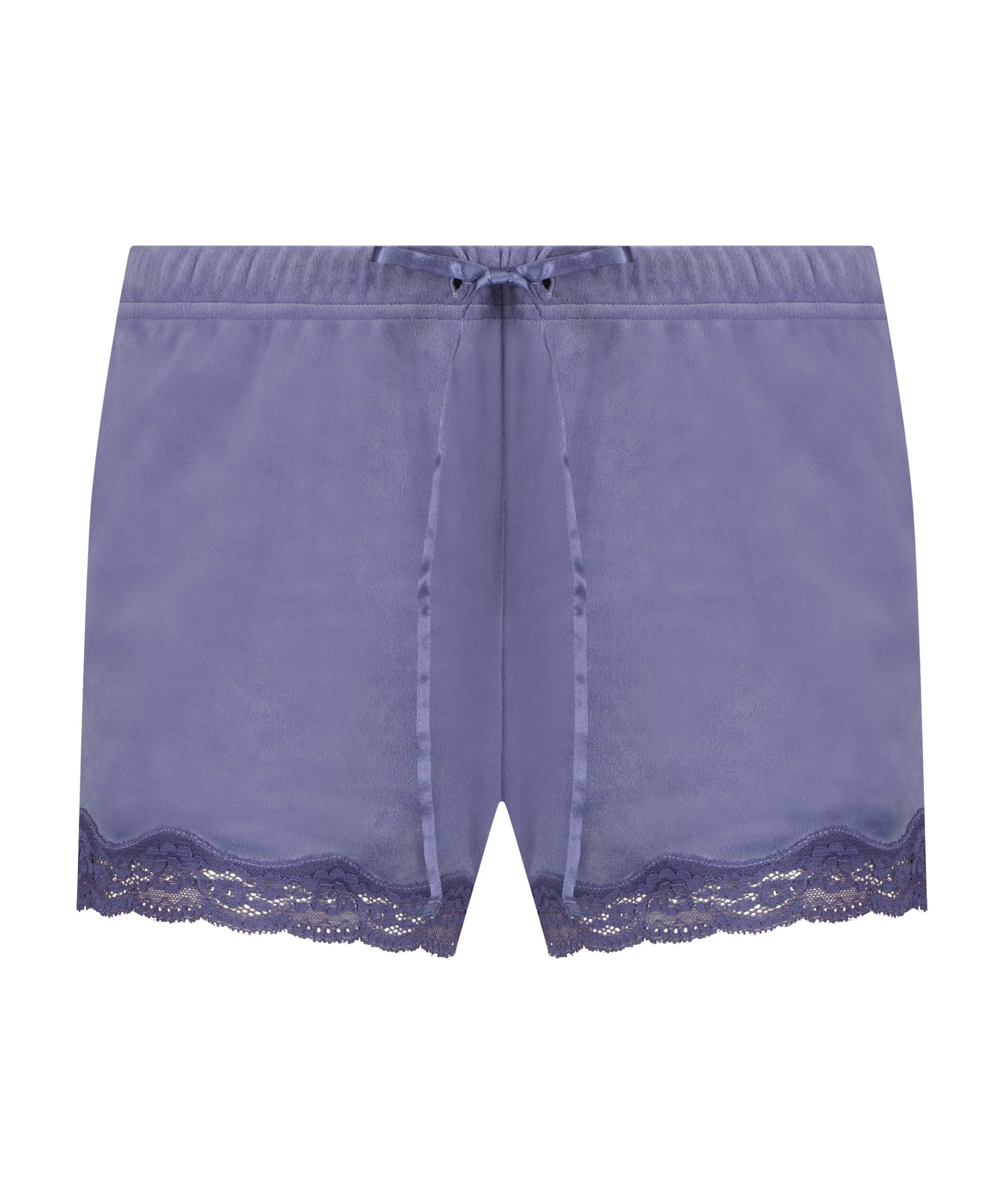 Velvet lace shorts, Lilla, main