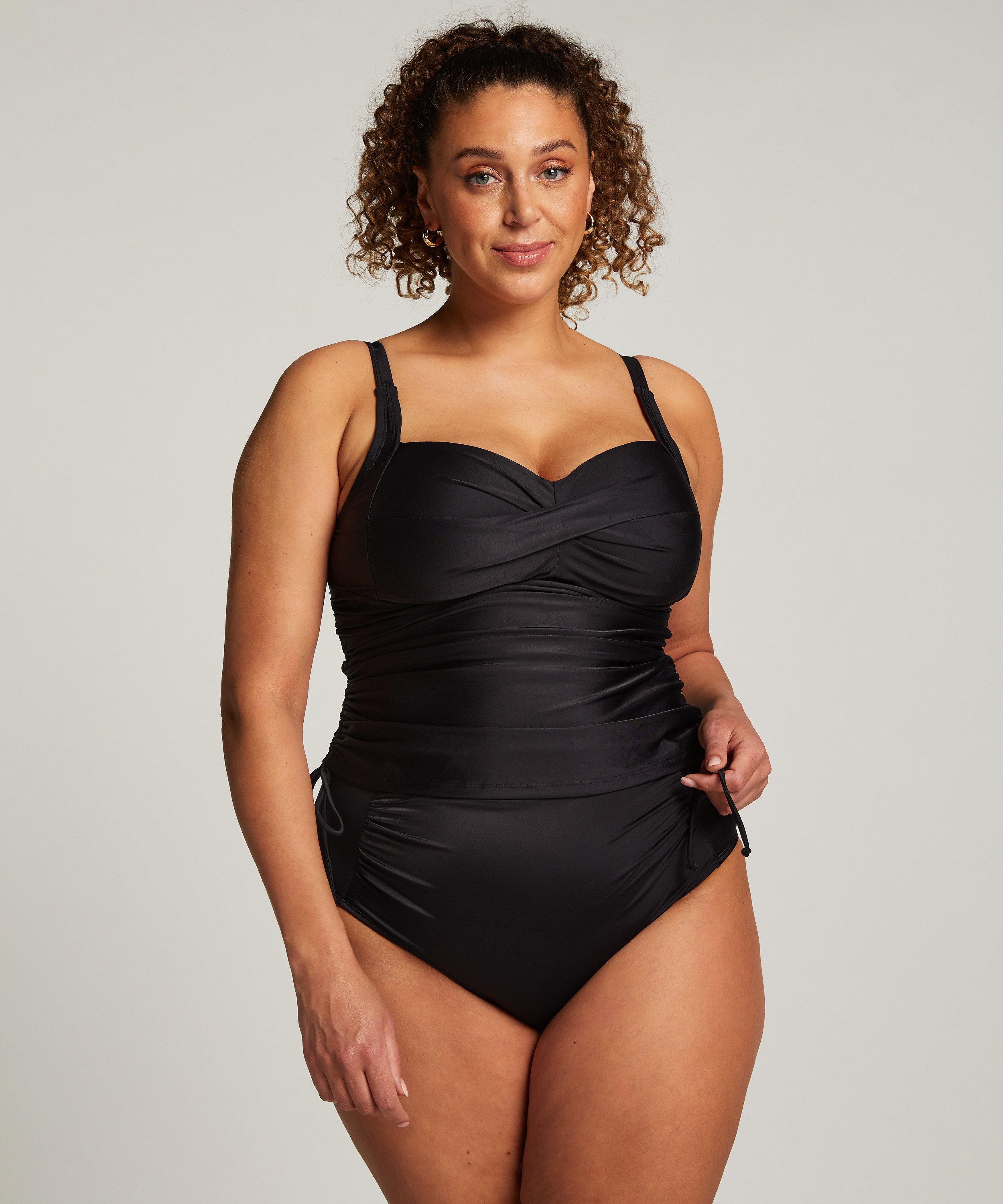 Shaping Tankini Luxe, Svart, main