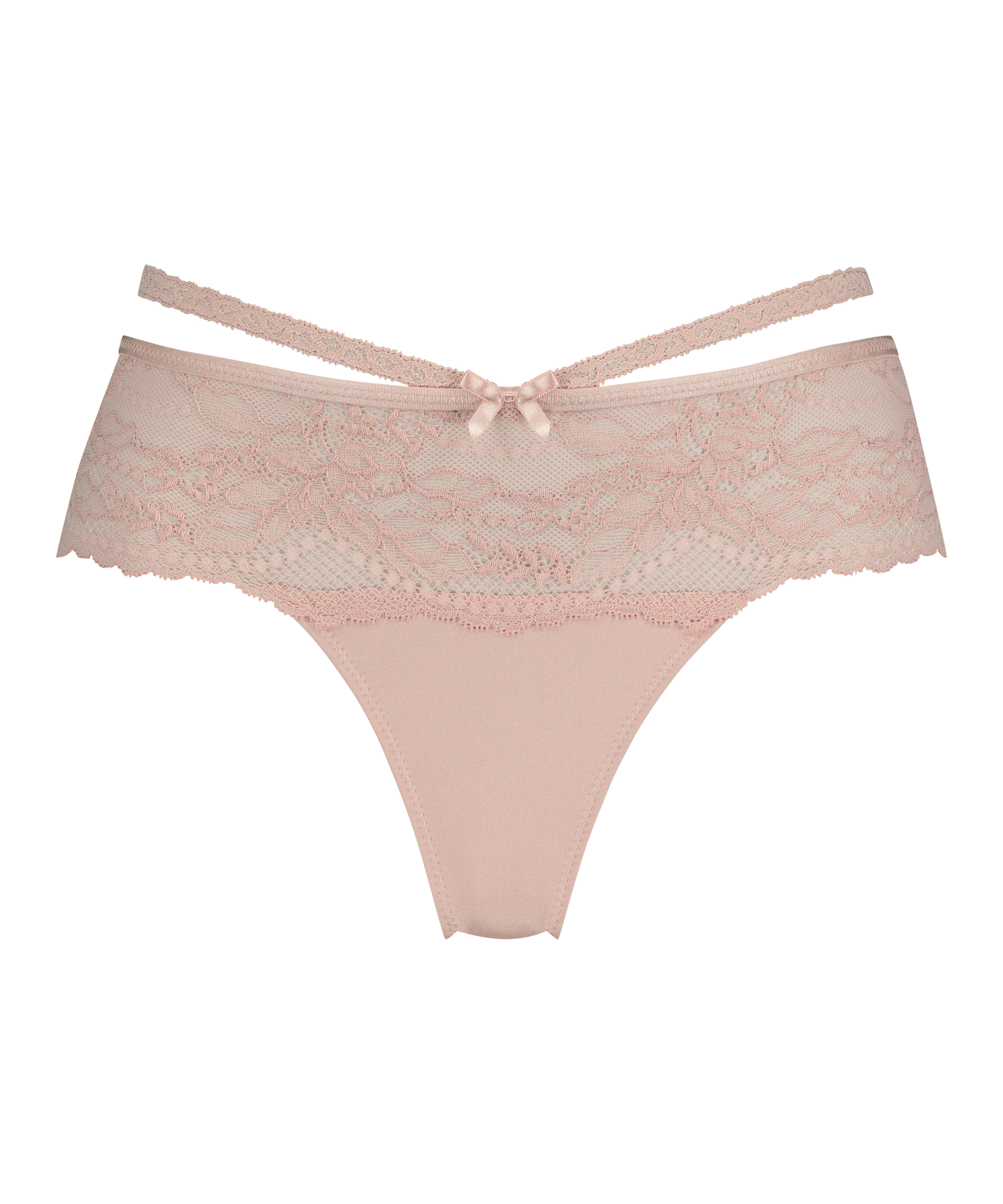 Hipster-string Francesca, Rosa, main