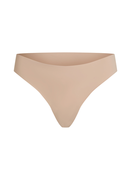 Usynlig grunnleggende thong, Beige