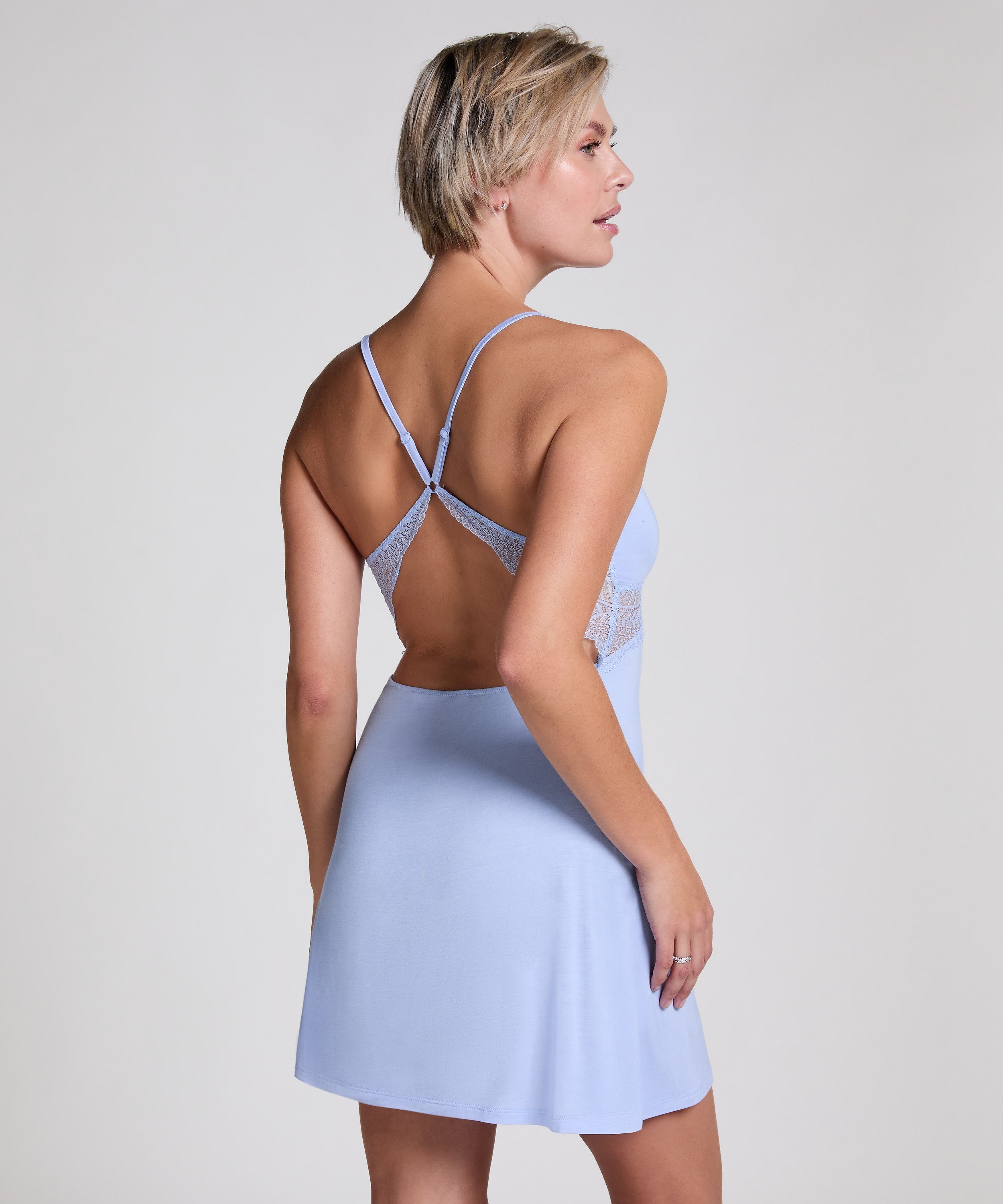 Nova Underkjole Jersey, Blå, main