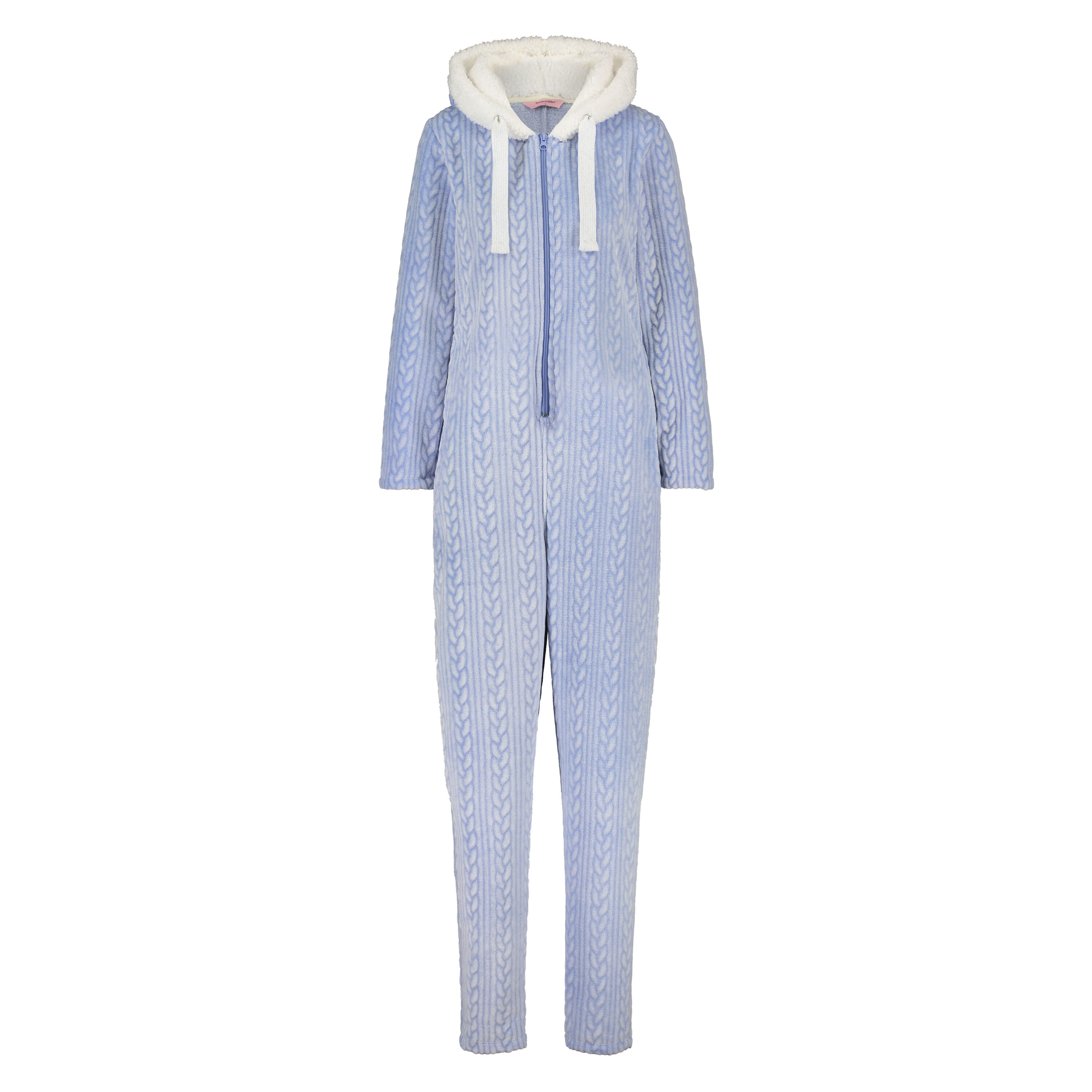 Fleece onesie, Blå