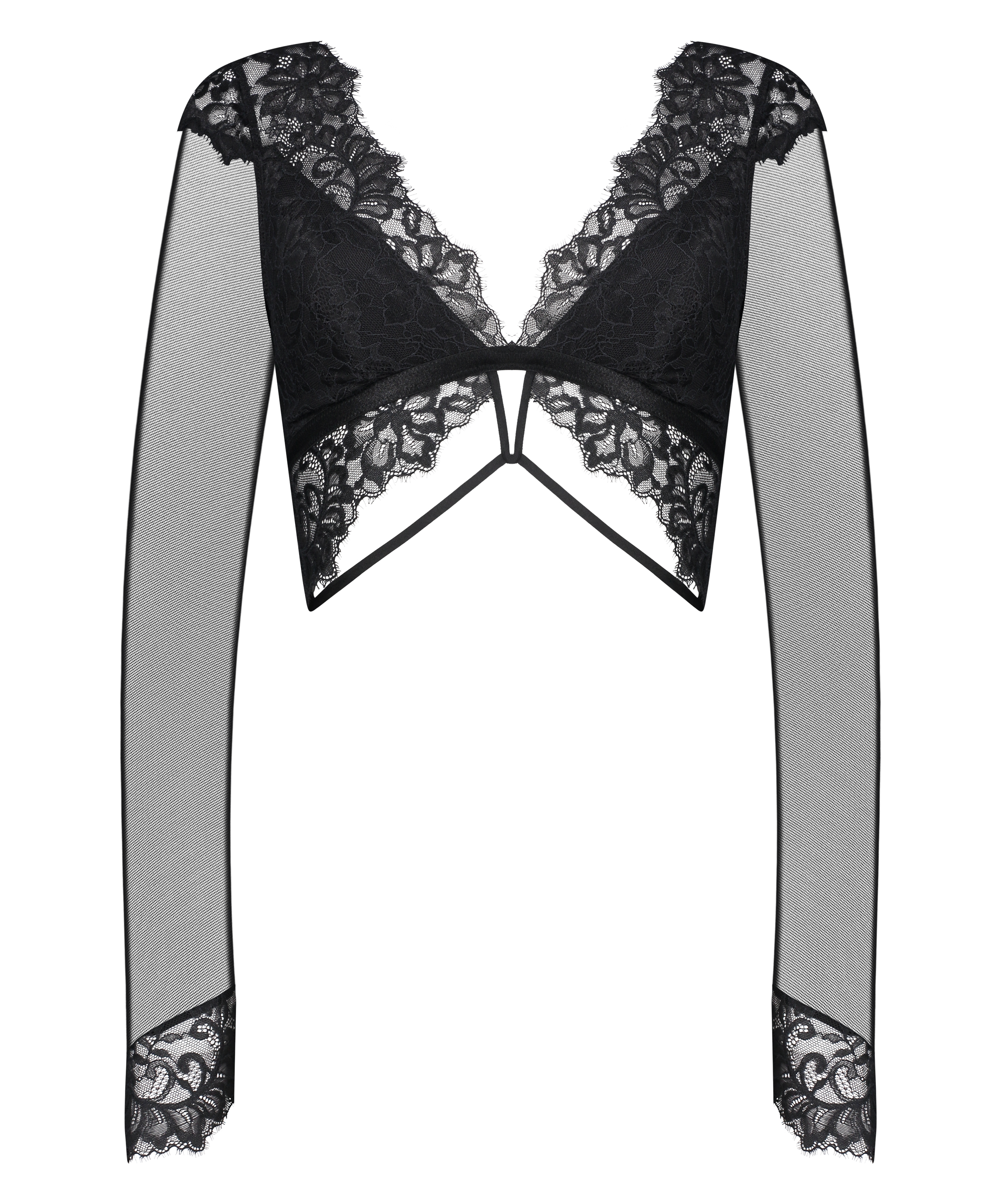 Bralette Ella, Svart, main