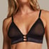 Bralette Mesh Essentials, Svart
