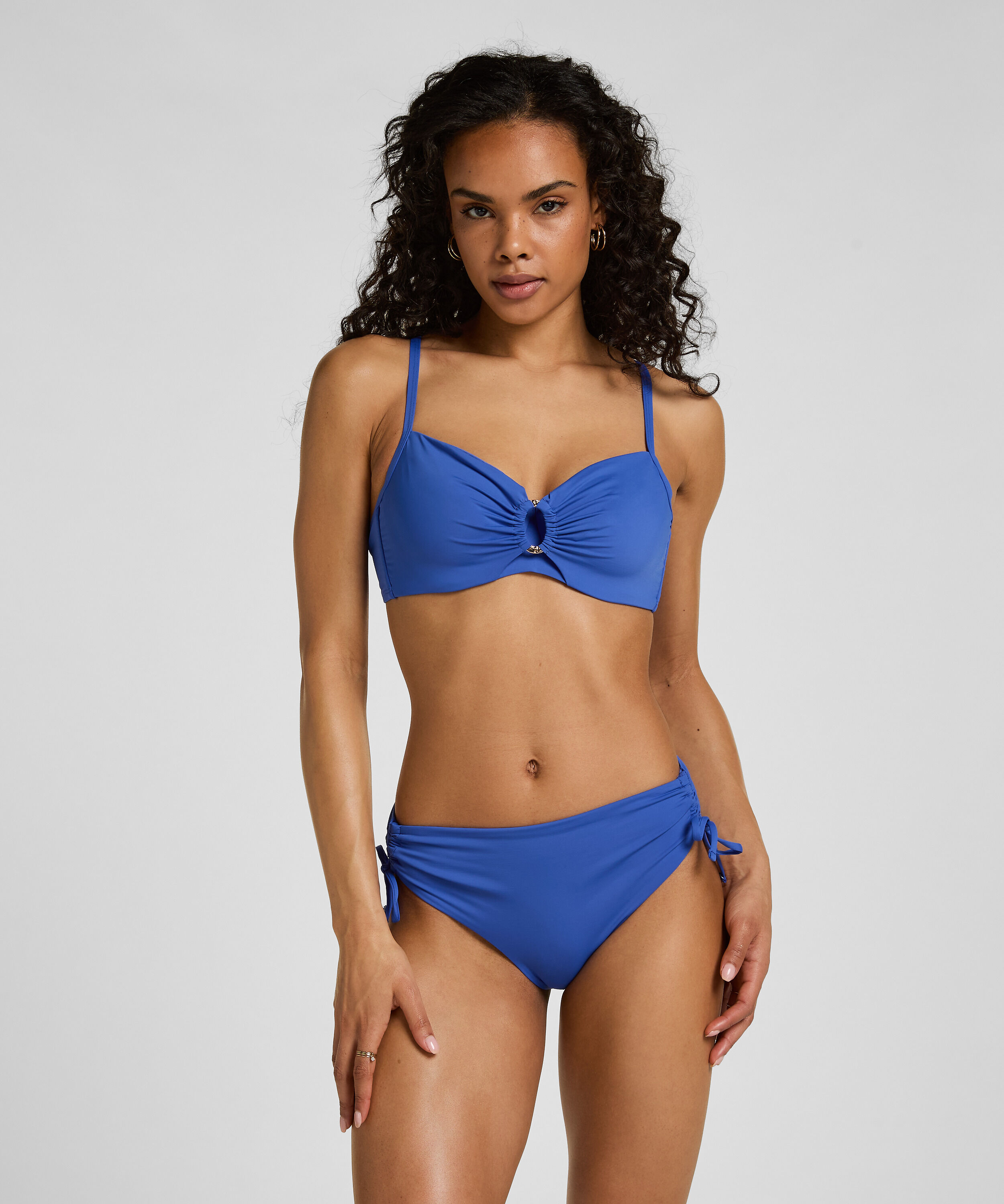 Midi Bikini Bottom Luxe, Blå Midi Bikini Bottom Luxe, Blå