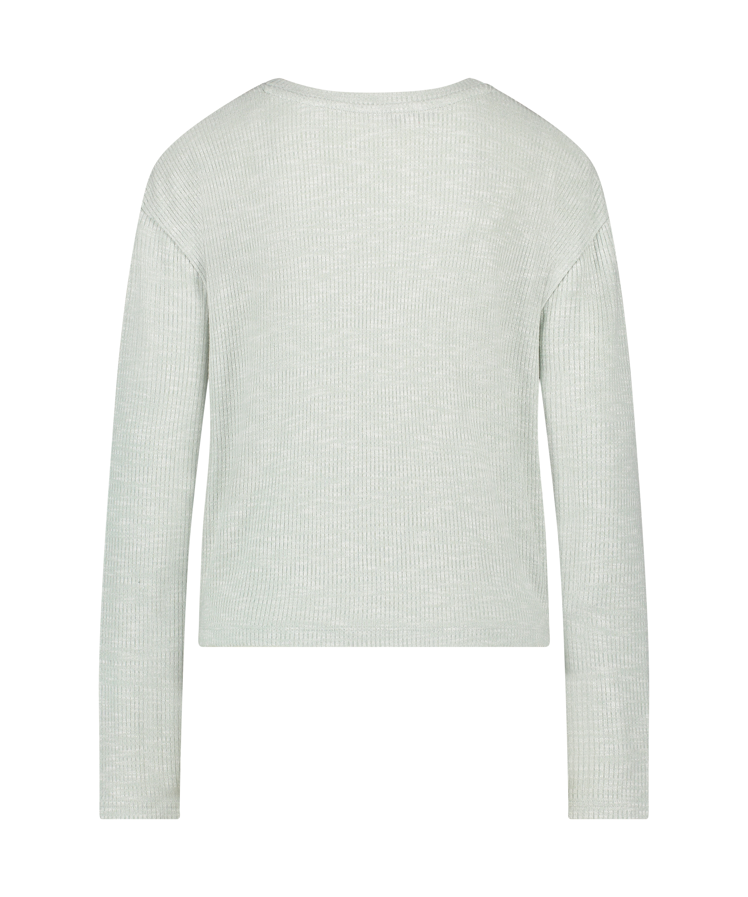 Langermet pyjamastopp, Grønn, main