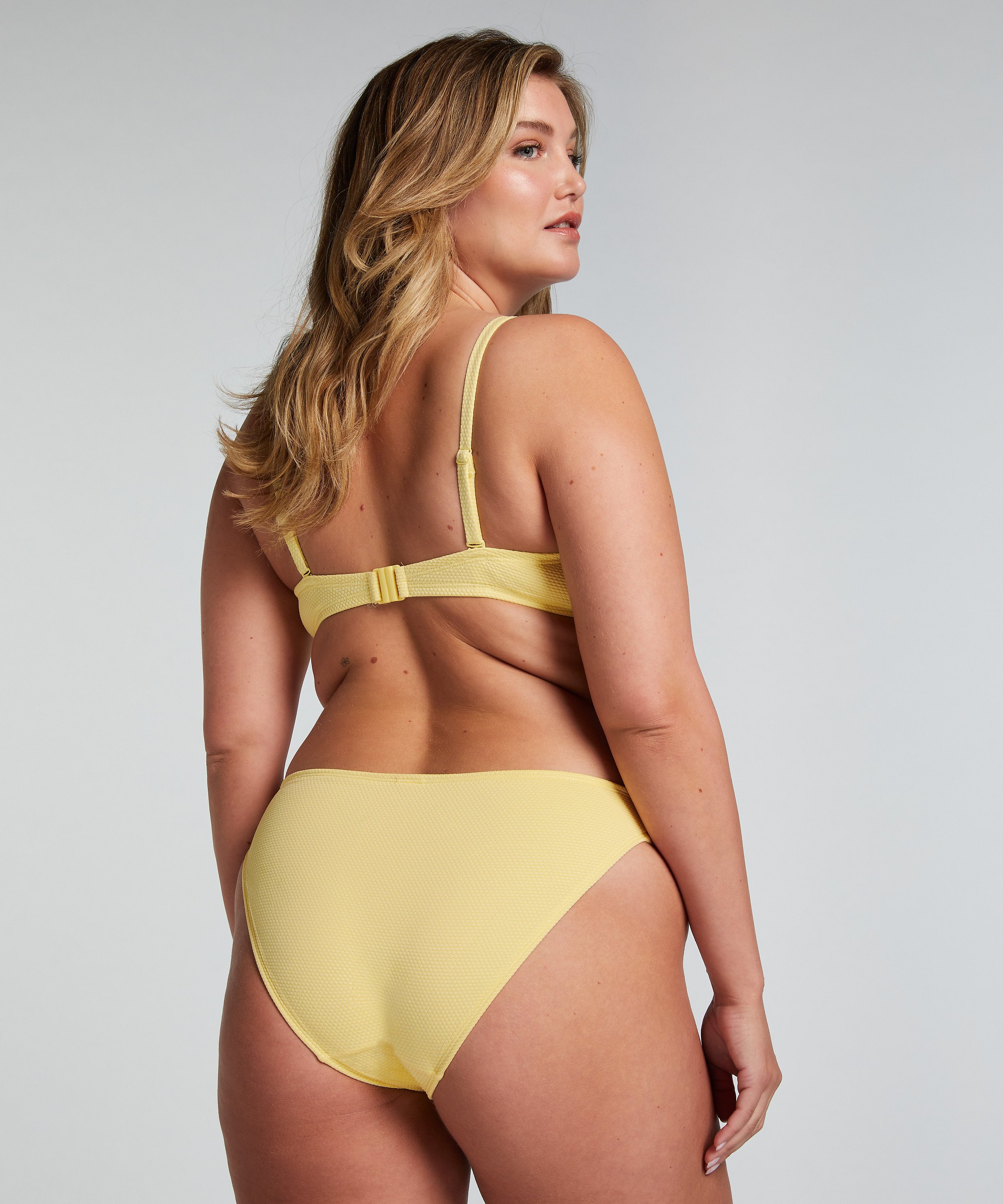 Rio Bikini Underdel Scallop, Gul, main