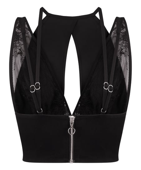 Vivianne bralette, Svart